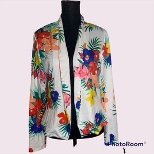 Tropical Floral Blazer
